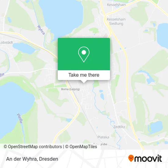 Карта An der Wyhra