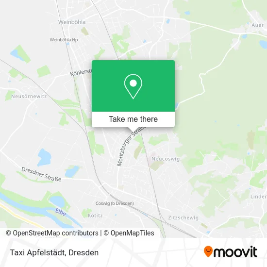Карта Taxi Apfelstädt