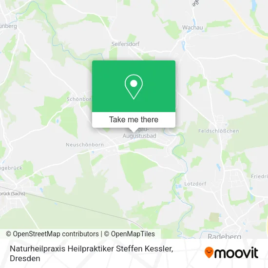 Карта Naturheilpraxis Heilpraktiker Steffen Kessler