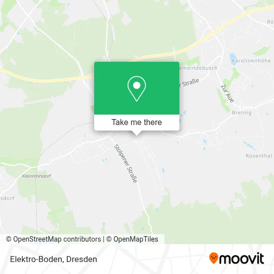 Elektro-Boden map