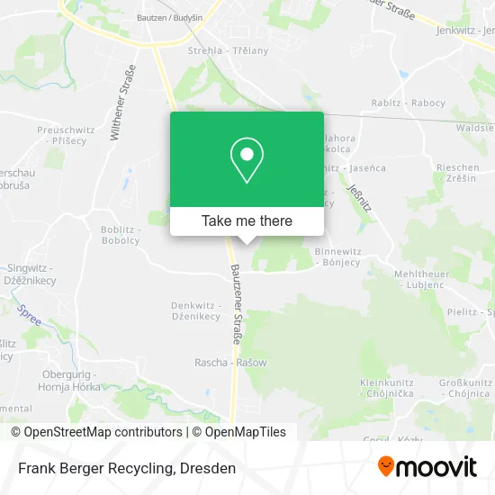 Карта Frank Berger Recycling