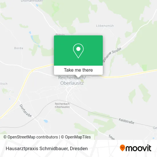 Карта Hausarztpraxis Schmidbauer