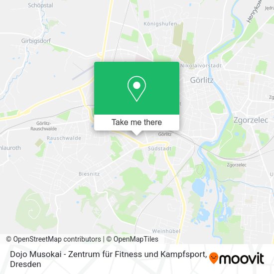 Карта Dojo Musokai - Zentrum für Fitness und Kampfsport