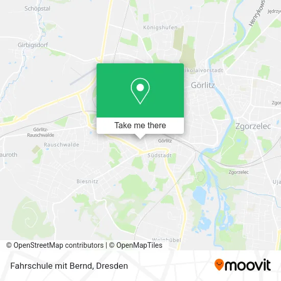 Карта Fahrschule mit Bernd