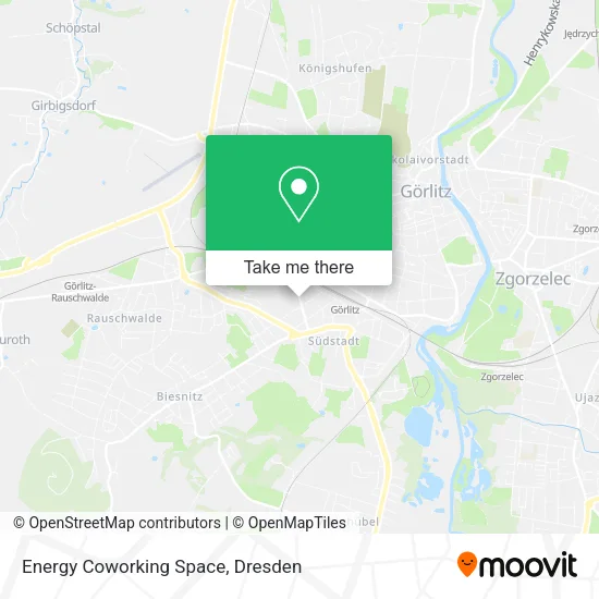 Карта Energy Coworking Space