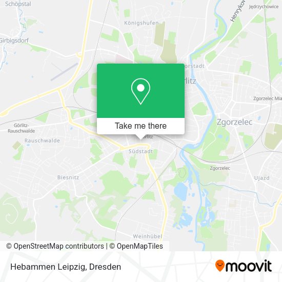 Карта Hebammen Leipzig