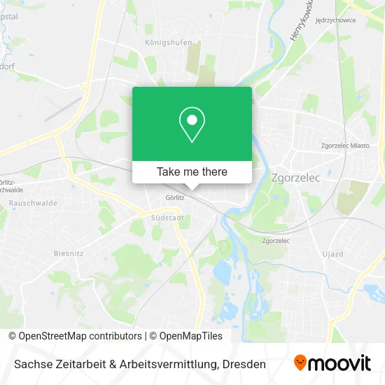 Карта Sachse Zeitarbeit & Arbeitsvermittlung