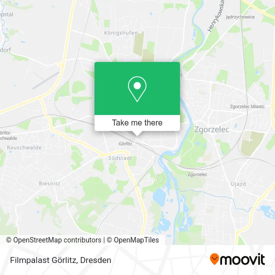 Карта Filmpalast Görlitz