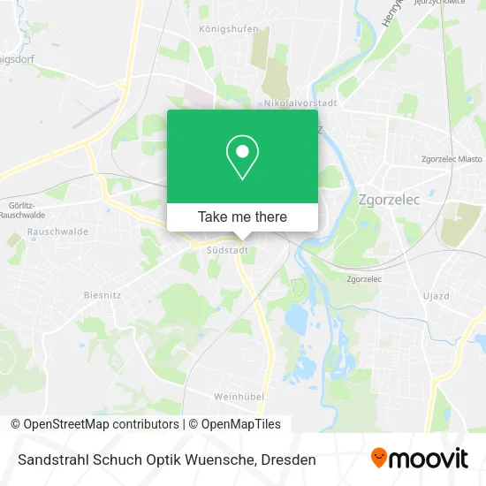 Карта Sandstrahl Schuch Optik Wuensche