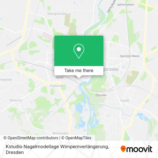 Карта Kstudio Nagelmodellage Wimpernverlängerung