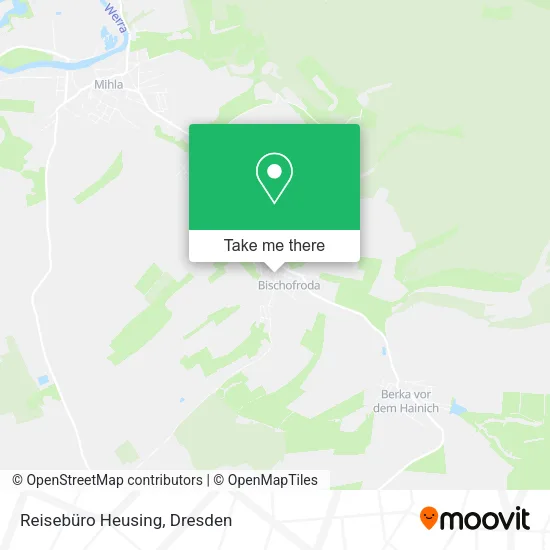 Карта Reisebüro Heusing