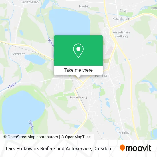 Карта Lars Potkownik Reifen- und Autoservice