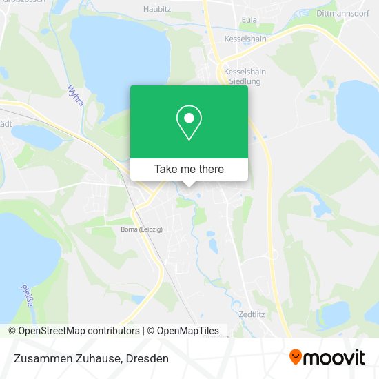 Карта Zusammen Zuhause