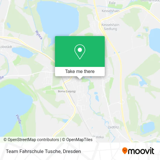 Карта Team Fahrschule Tusche