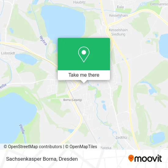 Карта Sachsenkasper Borna