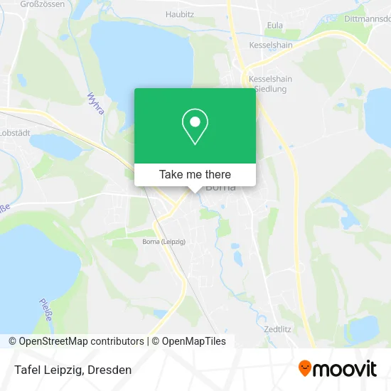 Карта Tafel Leipzig
