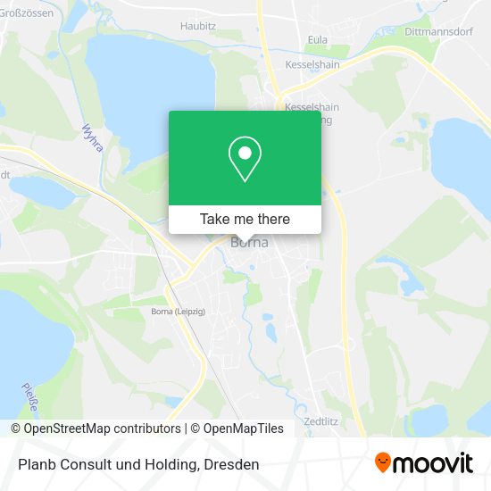 Карта Planb Consult und Holding
