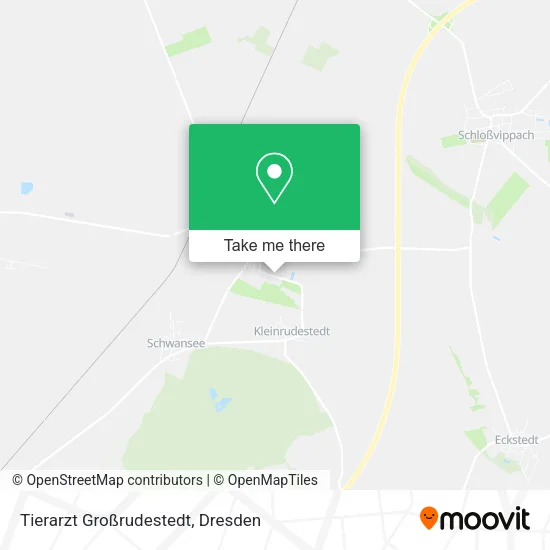 Карта Tierarzt Großrudestedt