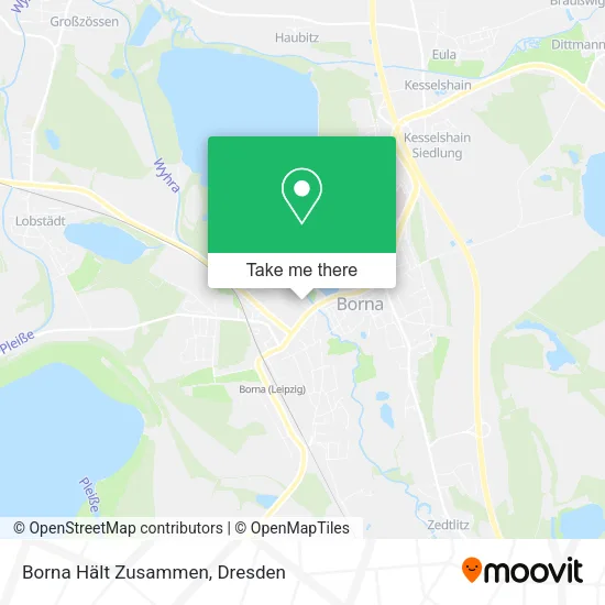 Borna Hält Zusammen map