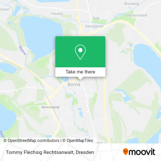 Карта Tommy Flechsig Rechtsanwalt