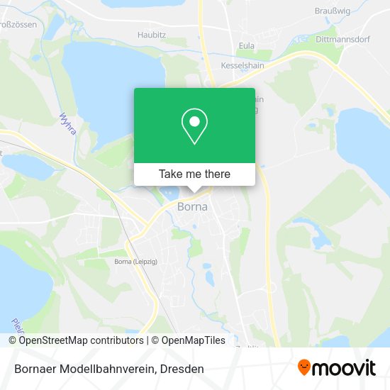 Карта Bornaer Modellbahnverein