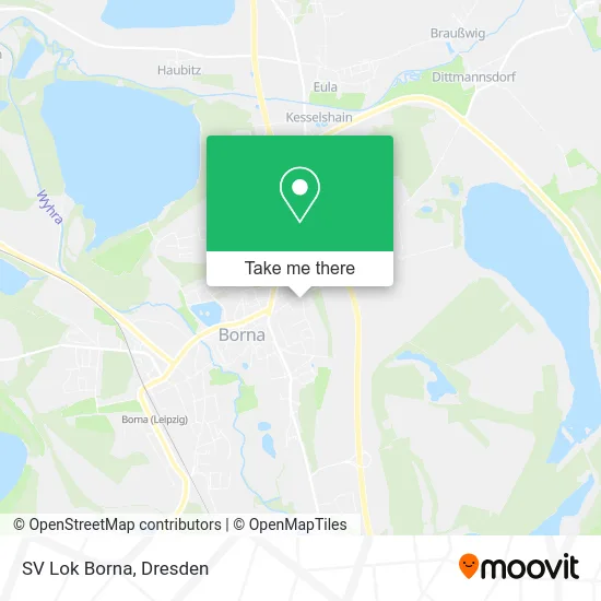 Карта SV Lok Borna
