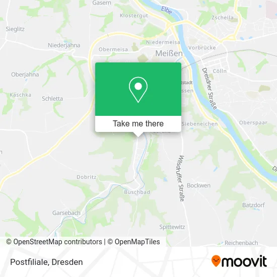 Карта Postfiliale