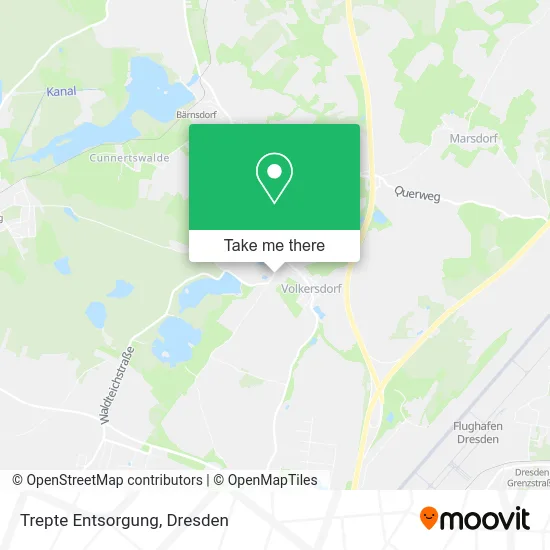 Карта Trepte Entsorgung