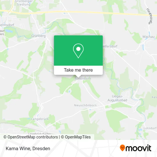 Карта Kama Wine