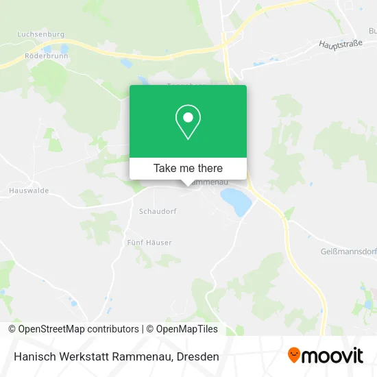 Карта Hanisch Werkstatt Rammenau
