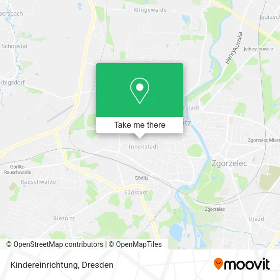 Карта Kindereinrichtung