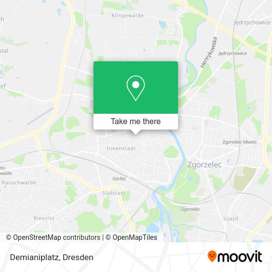 Карта Demianiplatz