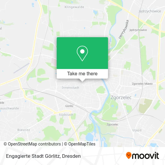 Карта Engagierte Stadt Görlitz
