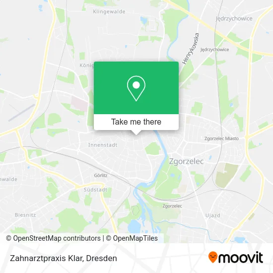 Карта Zahnarztpraxis Klar