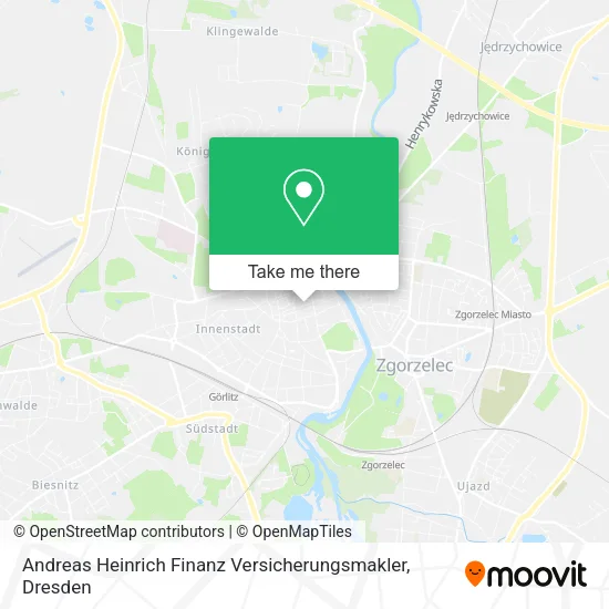 Карта Andreas Heinrich Finanz Versicherungsmakler
