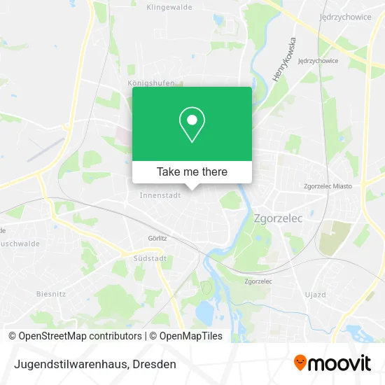 Карта Jugendstilwarenhaus