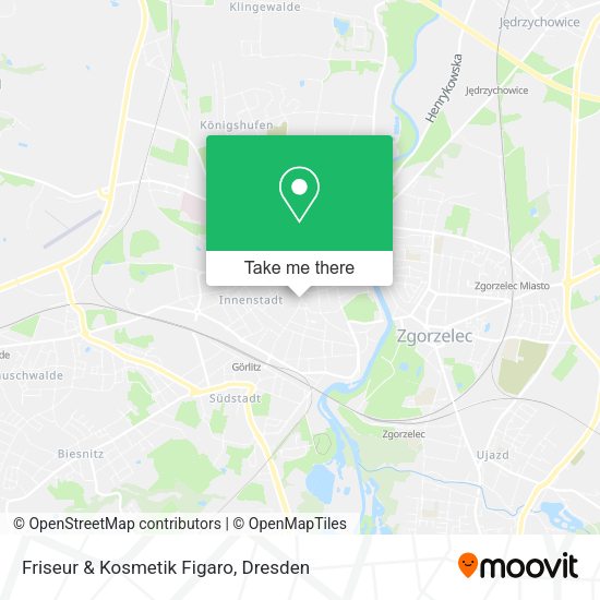 Карта Friseur & Kosmetik Figaro