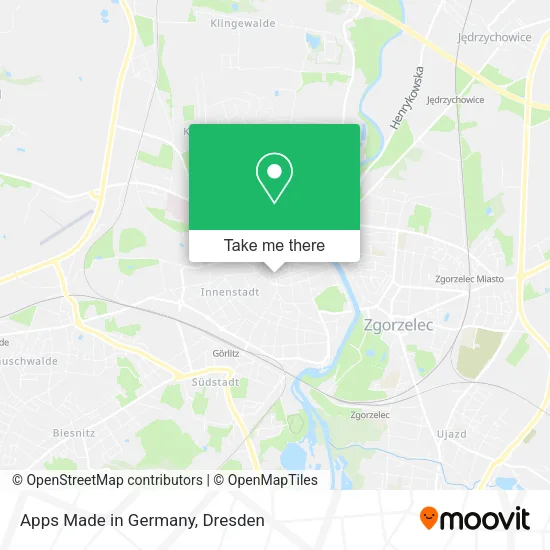 Карта Apps Made in Germany