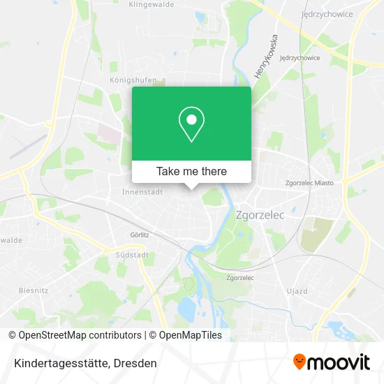 Карта Kindertagesstätte