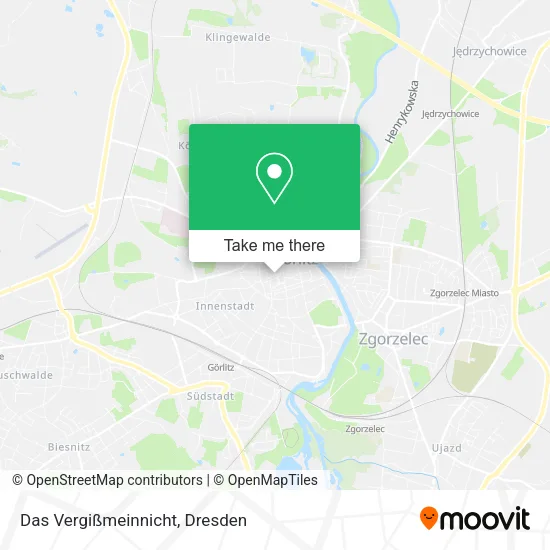 Das Vergißmeinnicht map