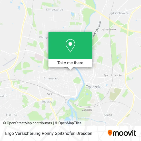 Карта Ergo Versicherung Ronny Spitzhofer
