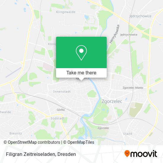 Карта Filigran Zeitreiseladen