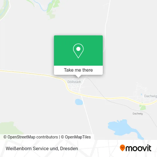 Карта Weißenborn Service und