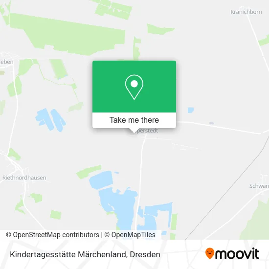 Карта Kindertagesstätte Märchenland