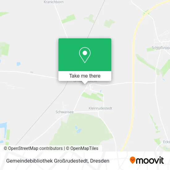 Карта Gemeindebibliothek Großrudestedt