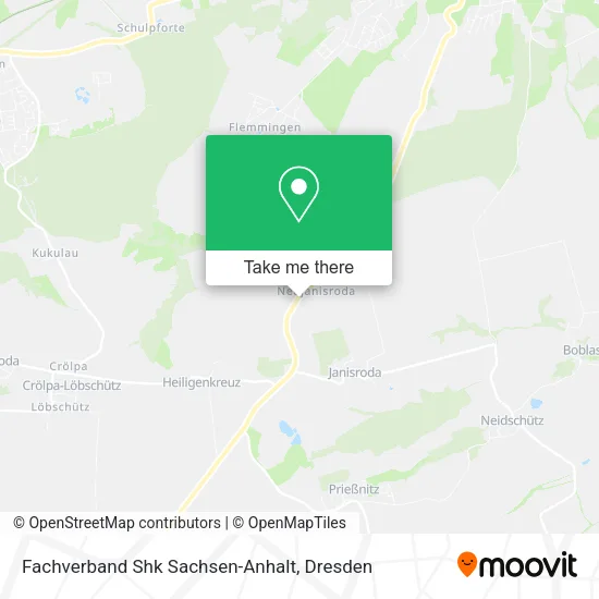 Карта Fachverband Shk Sachsen-Anhalt