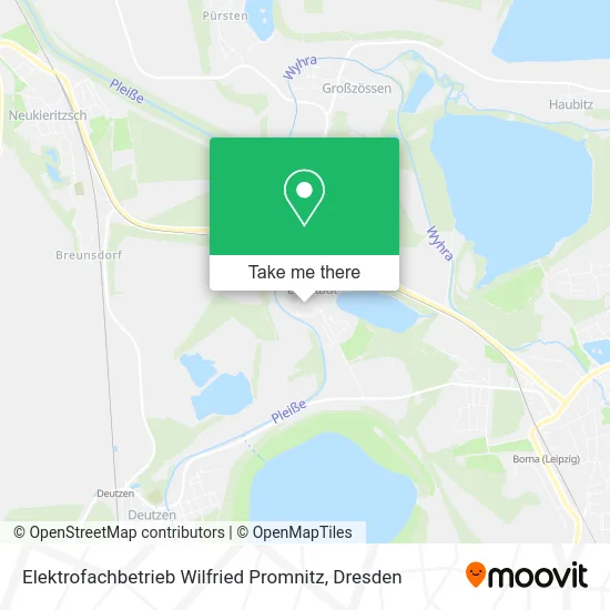Карта Elektrofachbetrieb Wilfried Promnitz