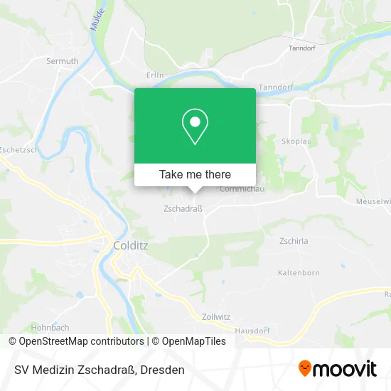Карта SV Medizin Zschadraß
