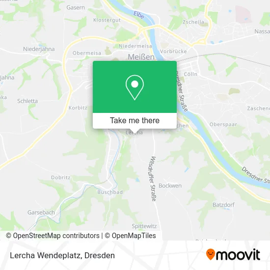 Карта Lercha Wendeplatz