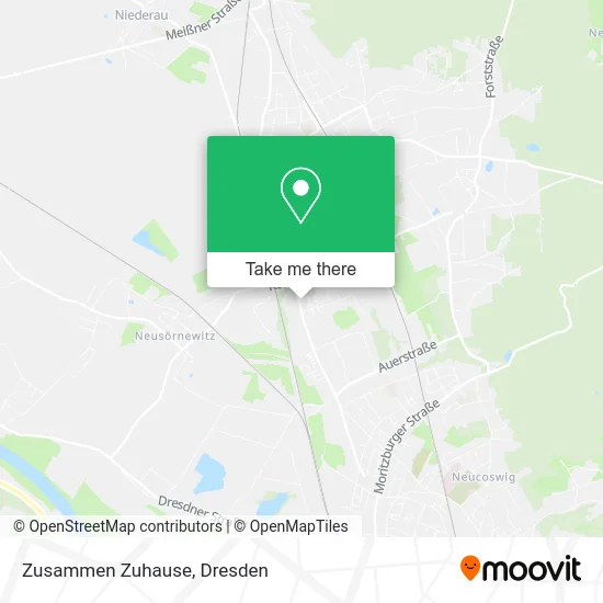 Карта Zusammen Zuhause